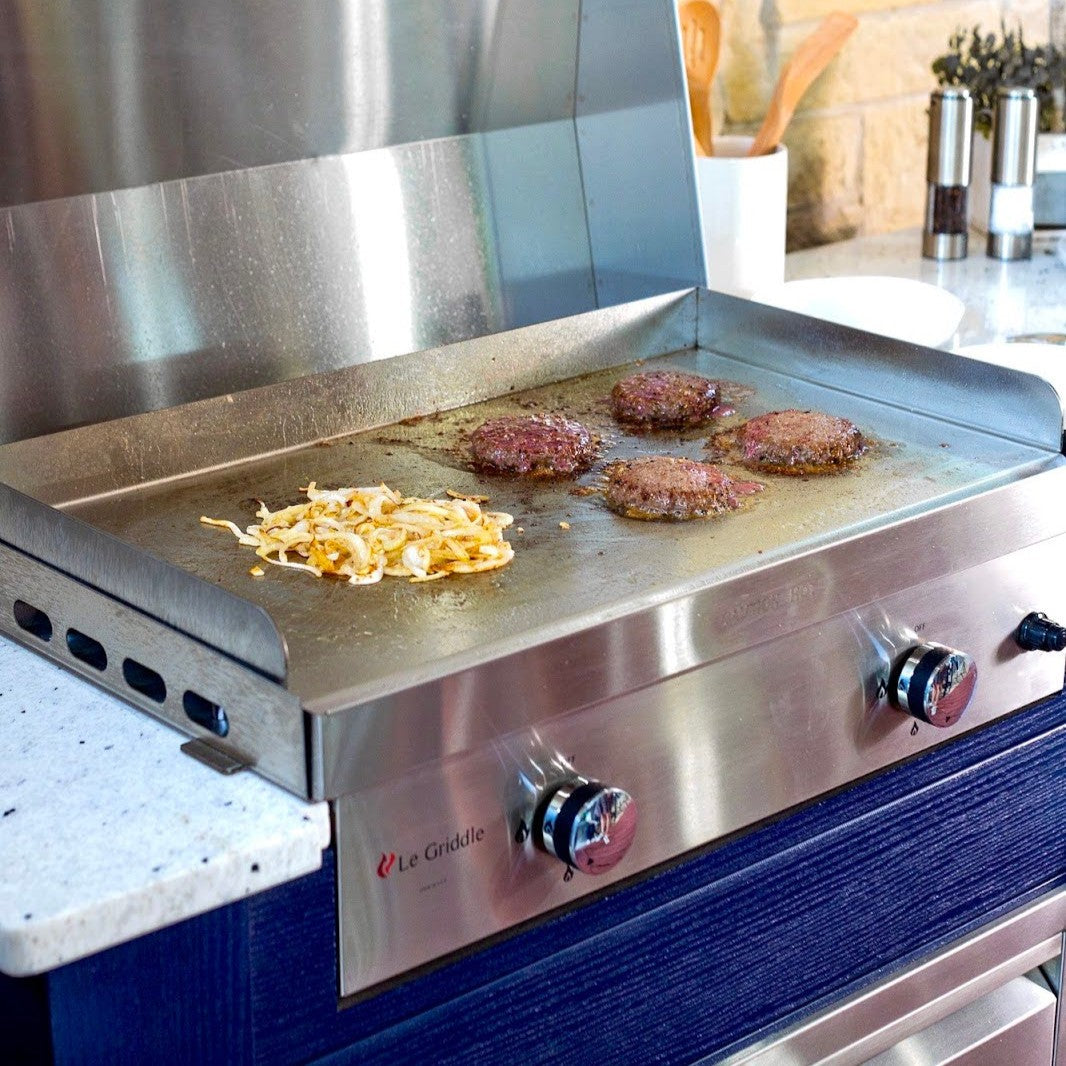 Smash Burgers with Caramelized Onions