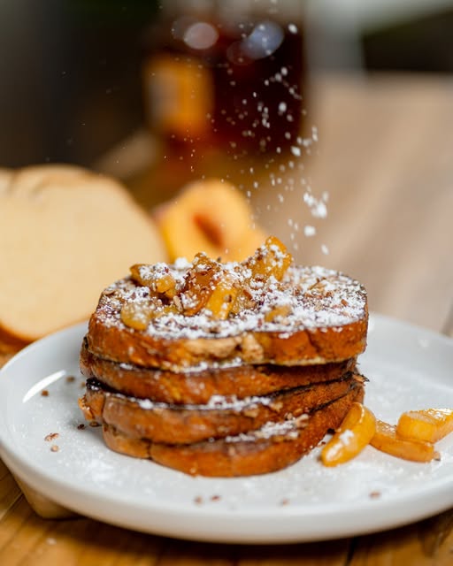 Peach French Toast