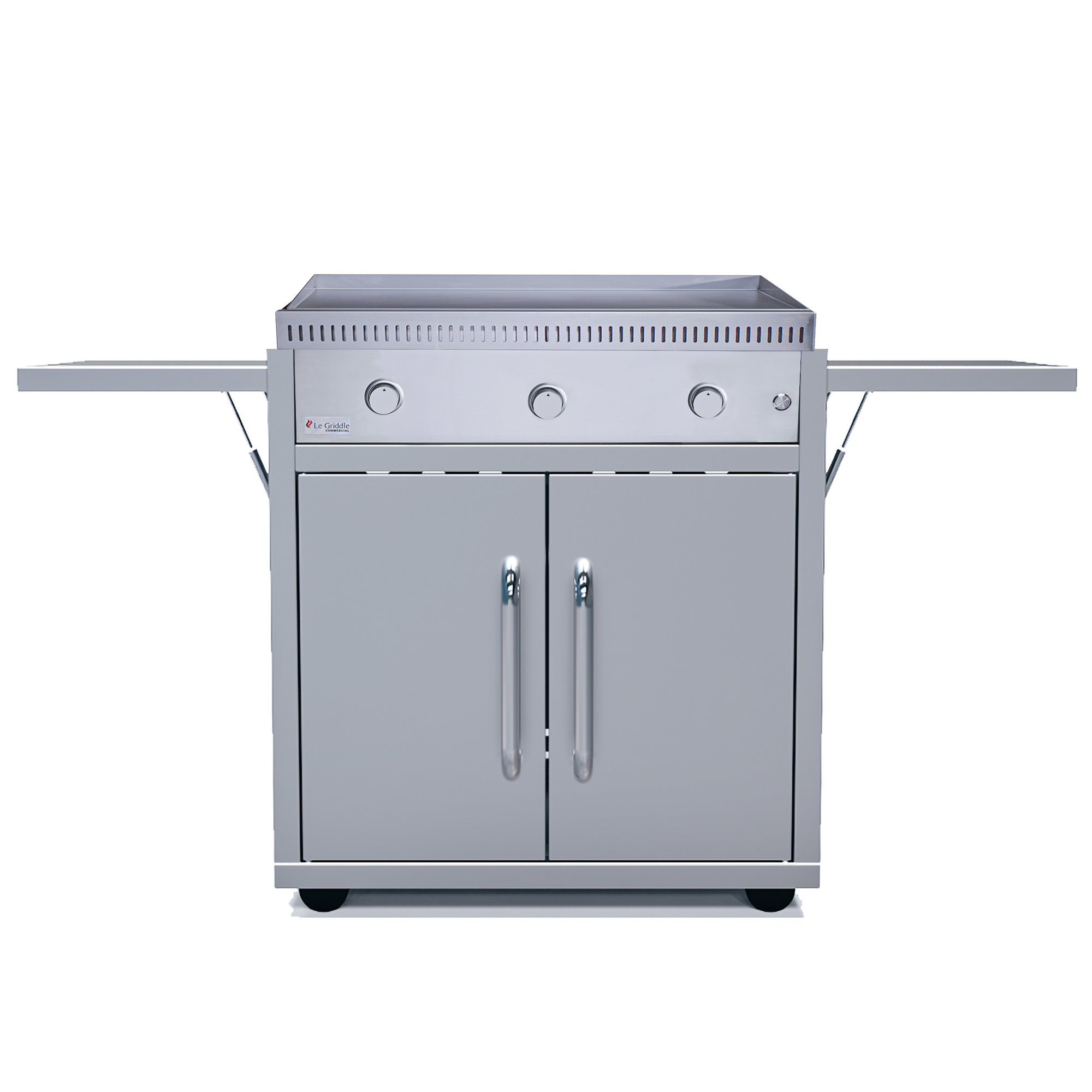 Commercial Series 105 Gas Griddle on Freestanding Cart