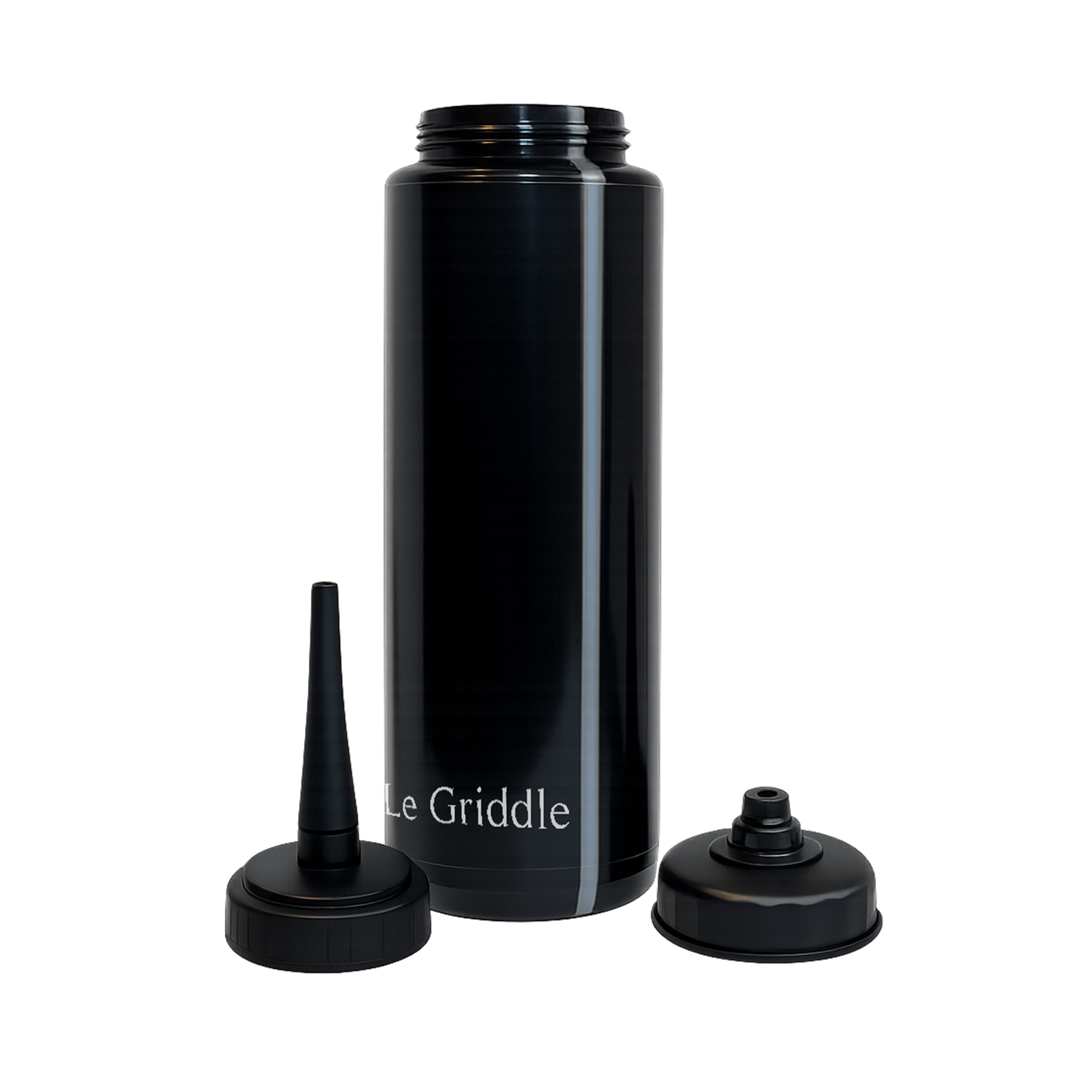 the 32oz squeeze bottle is great for cooking oils to not spoil due to the UV outdoor while cooking. The black color helps protect and safe-keep the oil for long term use