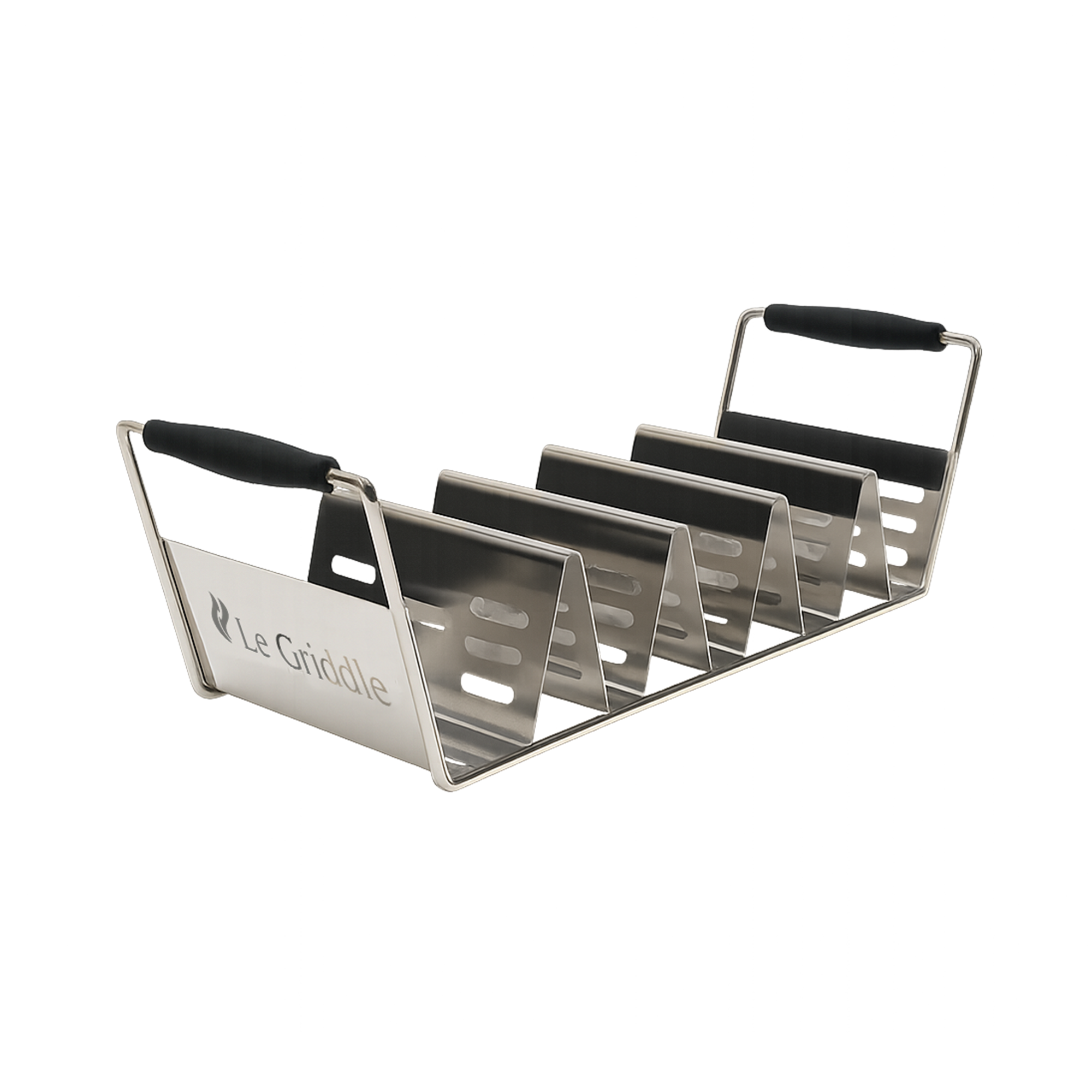 Stainless steel taco race griddle cooking accessory for the Le Griddles