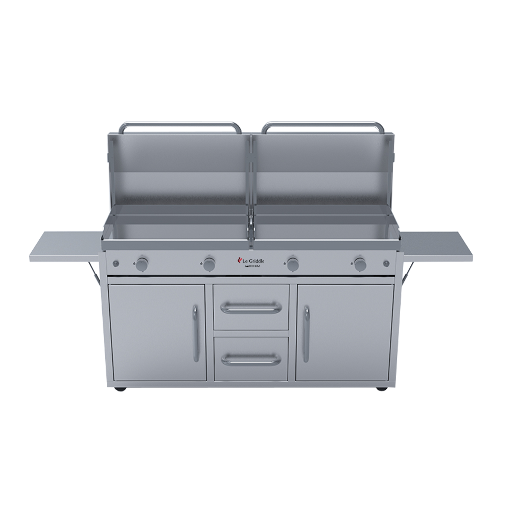 Le Griddle - Grand Texan Griddle - Four Burner Griddle - Gas - Freestanding - GFE160 CK