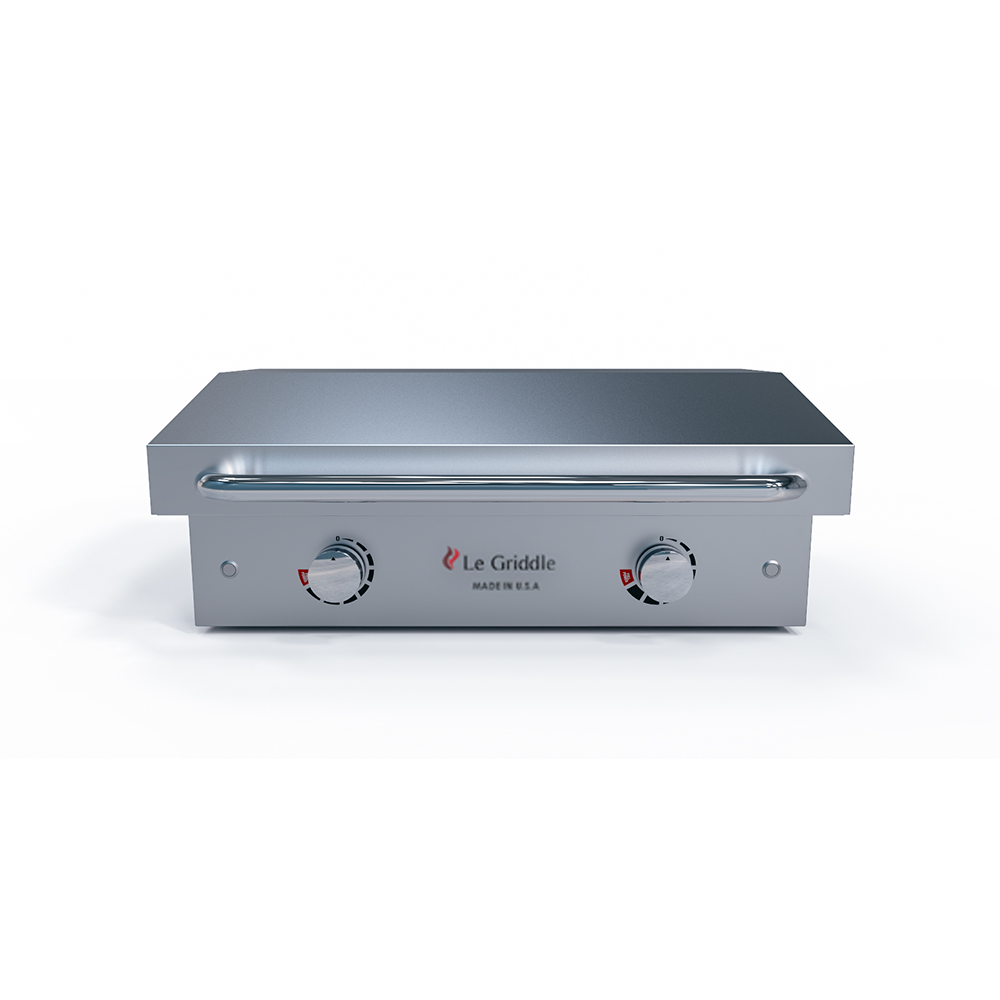 Le Griddle - Ranch Hand Griddle - Two Burner Griddle With Lid - Electric - GEE75 LK