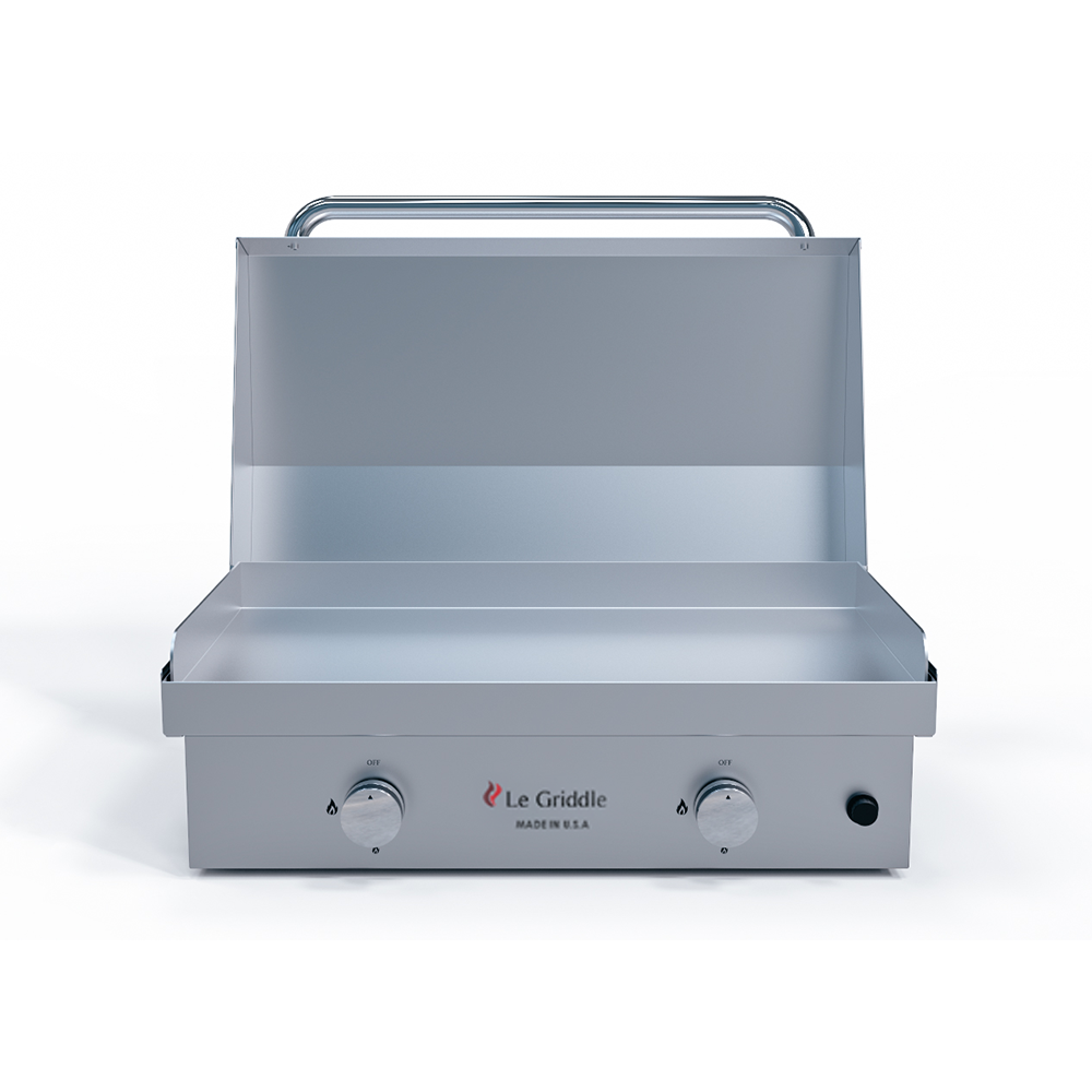 Le Griddle - Ranch Hand Griddle - Two Burner Griddle With Lid - Gas - GFE75 LK