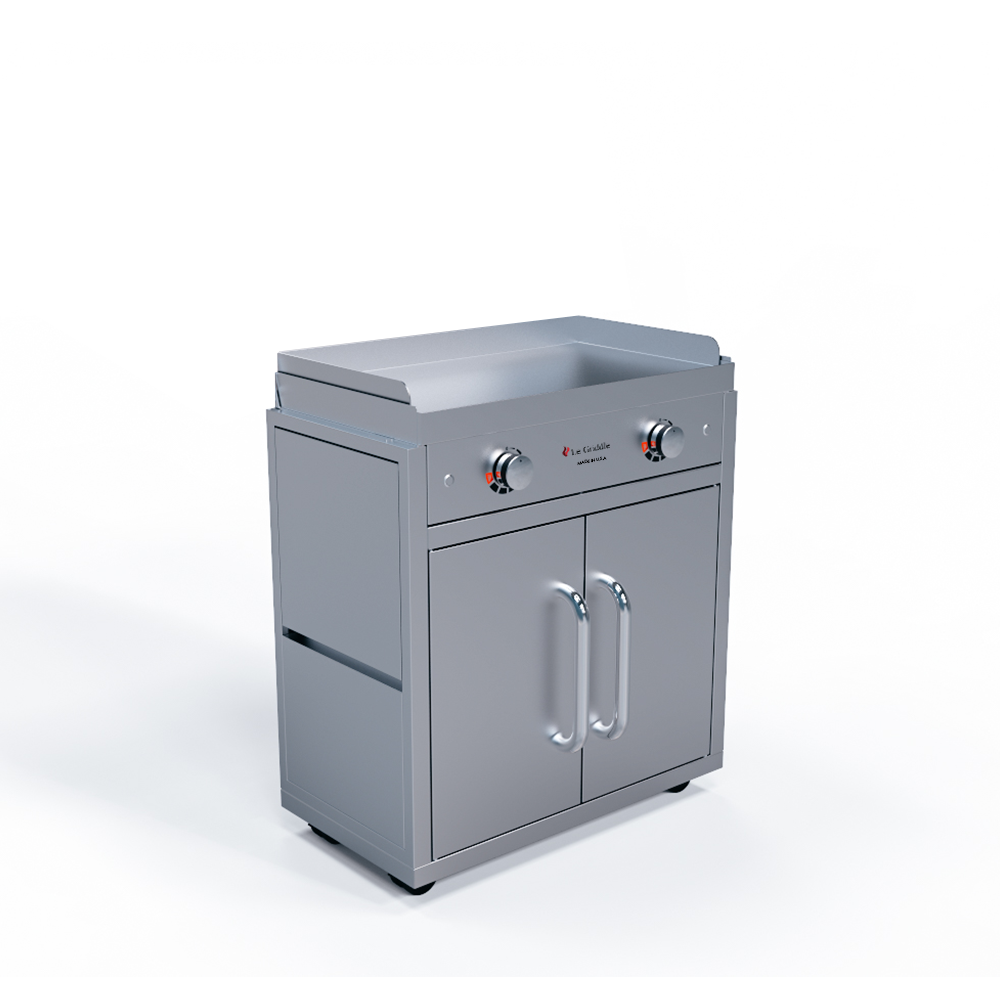 Le Griddle - Ranch Hand Griddle - Two Burner Griddle - Electric - Freestanding - GEE75 CK