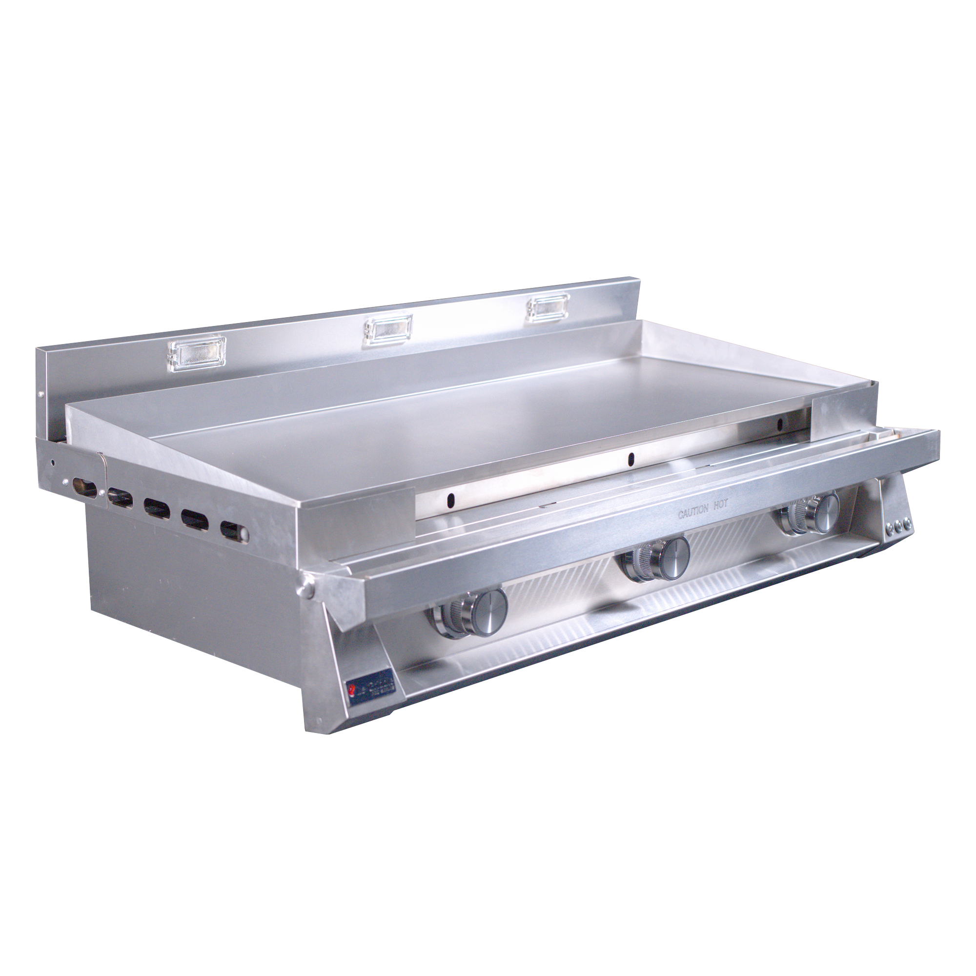 OML105P3 Side Image with Grease Tray Open