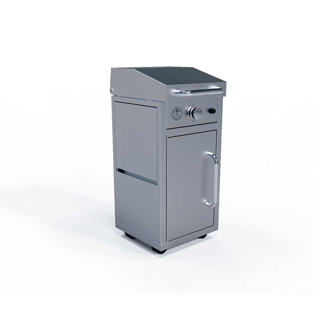 Le Griddle GEE40 with Lid & Cart - GFLID40 & GFCART40 3