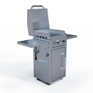 Le Griddle - GFE40 with Stainless Lid, Cart