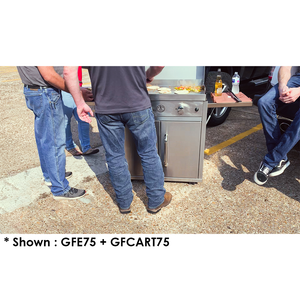 The Big Texan Freestanding Gas Griddle - GFE105 CK